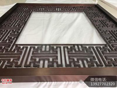 江蘇地區(qū)紅古銅鋁板鏤空窗花價(jià)格、圖片與廠家選購指南